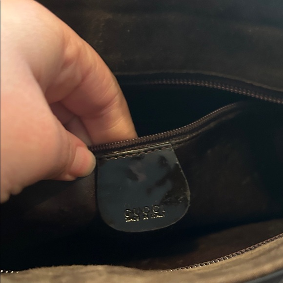 Gucci Tom Ford Era Patent and Suede Shoulder Bag - Picture 12 of 15